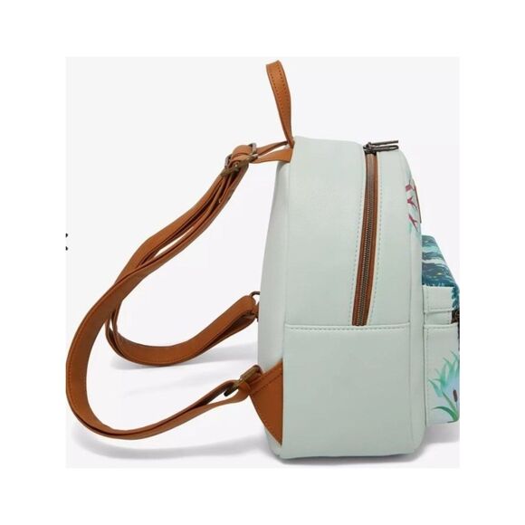 Loungefly Disney The Little Mermaid Boat Ride Ariel Eric Mini Backpack Bag NWT